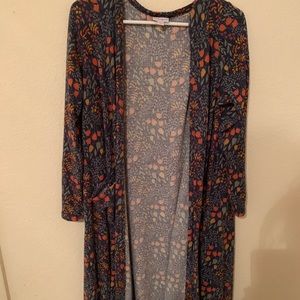 Long coverup cardigan